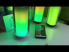 Akıllı Kişisel Asistan 3 boyutlu ses ve LED ışığı olan kablosuz hoparlör yok