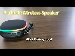 IPX5 Su geçirmez hoparlör USB ile taşınabilir kablosuz hoparlör FM radyosu ile şarj edilebilir